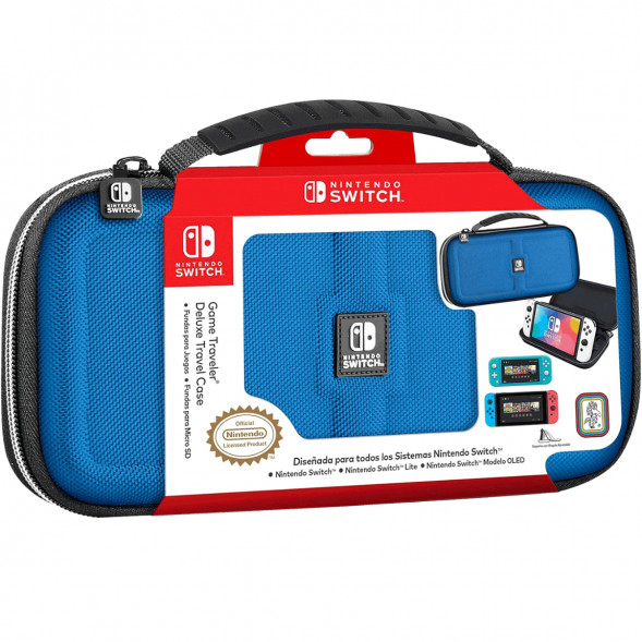 Чехол BIG BEN Deluxe для Nintendo Switch/OLED/Lite, синий в Москве