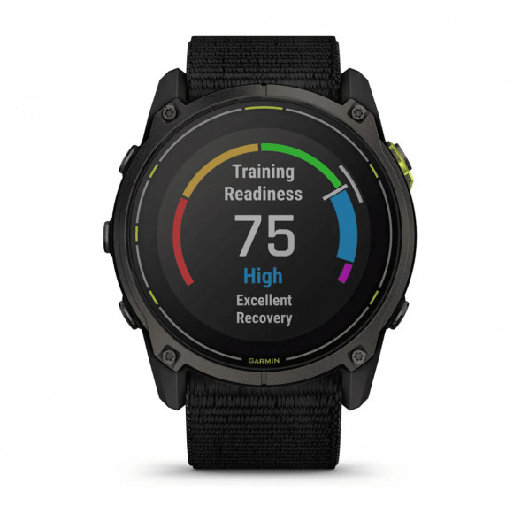 Умные часы Garmin Enduro 3 51mm Black с нейлоновым ремешком UltraFit 010-02751-01 в Москве