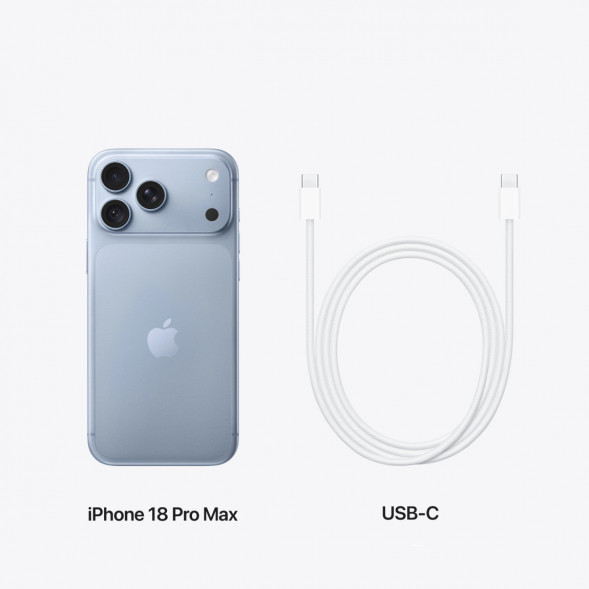 Смартфон Apple iPhone 18 Pro Max 256GB (SIM + eSIM), Glacier в Москве