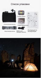 Налобный фонарь Naturehike TD-02, голубой