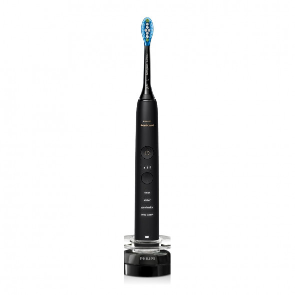 Набор из 2 электрических зубных щеток Philips Sonicare DiamondClean 9000 HX9914/54, чёрный в Москве