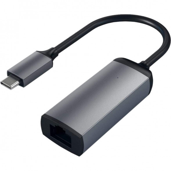 Адаптер Satechi USB-C - Ethernet ST-TCENM, серый космос в Москве