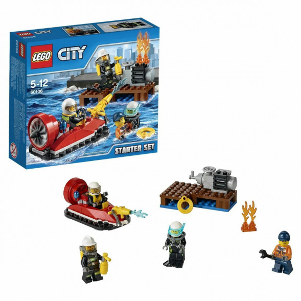 Конструктор LEGO City Fire 60106 Пожарная охрана в Москве