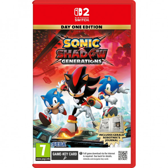 Игра Sonic x Shadow Generations. Day One Edition [Nintendo Switch 2, русские субтитры] в Москве