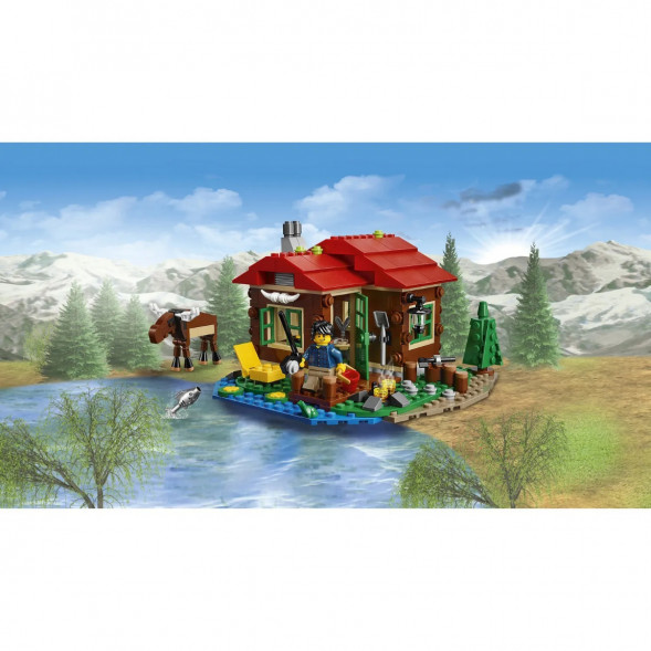 Конструктор LEGO Creator 31048 Домик на берегу озера в Москве