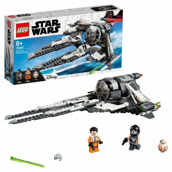 Конструктор LEGO Star Wars 75242 Перехватчик СИД Чёрного аса в Москве