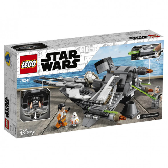 Конструктор LEGO Star Wars 75242 Перехватчик СИД Чёрного аса в Москве