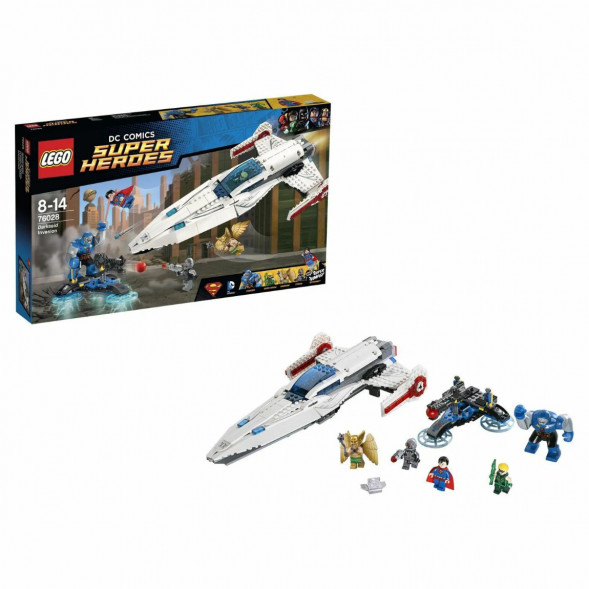 Конструктор LEGO Super Heroes 76028 Вторжение Дарксайда в Москве