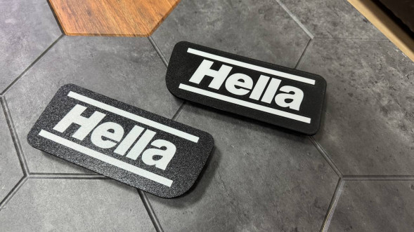 Заглушки противотуманных фар Hella для BMW E36 (комплект 2 шт.) в Москве