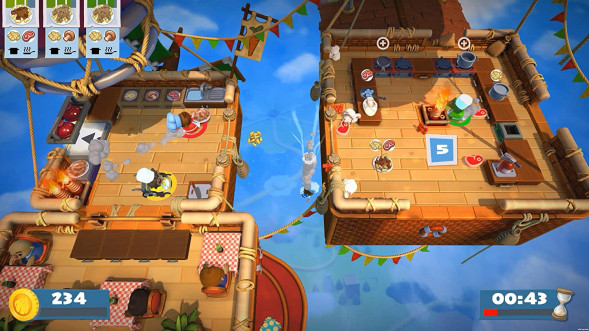 Игра Overcooked &amp;amp; Overcooked 2 [Nintendo Switch, английская версия] в Москве