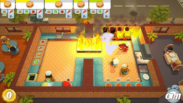 Игра Overcooked &amp;amp; Overcooked 2 [Nintendo Switch, английская версия] в Москве