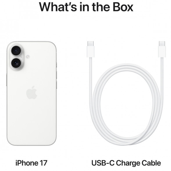 Смартфон Apple iPhone 17 512GB eSim, White в Москве