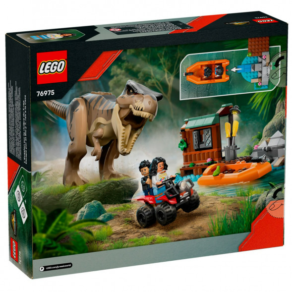 Конструктор LEGO Jurassic World 76975 Побег по реке от ти-рекса в Москве