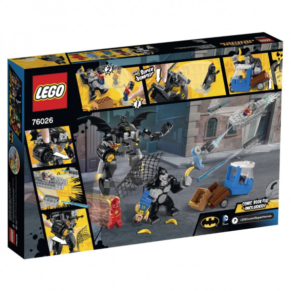 Конструктор LEGO Super Heroes 76026 Горилла Гродд сходит с ума в Москве