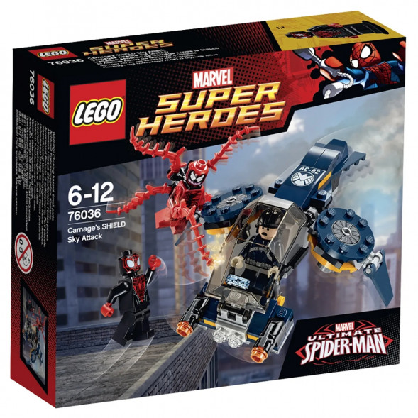 Конструктор LEGO Super Heroes 76036 Воздушная атака Карнажа в Москве