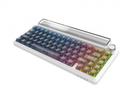 Беспроводная игровая механическая клавиатура Ajazz Pixel 68, 8K, Hot-Swap, RGB, с матричным LED экраном