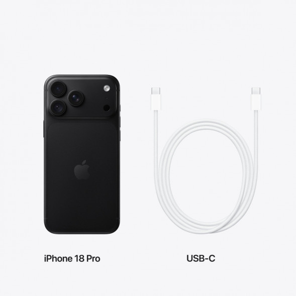 Смартфон Apple iPhone 18 Pro 1TB (SIM + eSIM), Black в Москве