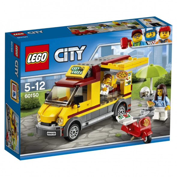 Конструктор LEGO City Great Vehicles 60150 Фургон-пиццерия в Москве