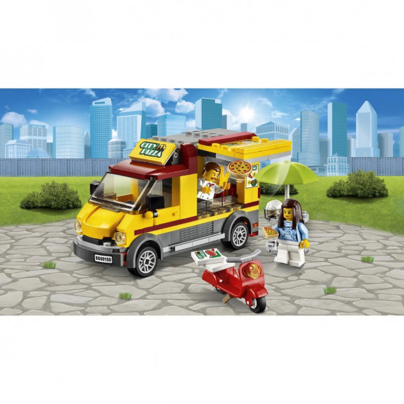 Конструктор LEGO City Great Vehicles 60150 Фургон-пиццерия в Москве