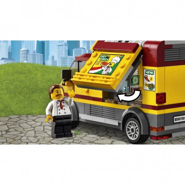 Конструктор LEGO City Great Vehicles 60150 Фургон-пиццерия в Москве