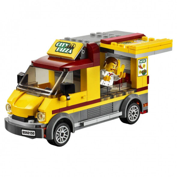 Конструктор LEGO City Great Vehicles 60150 Фургон-пиццерия в Москве