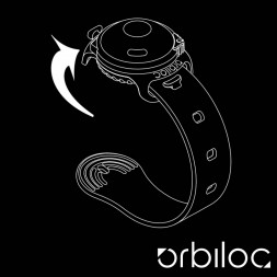 Фонарь для собак Orbiloc Dog Dual Signal Colours, белый