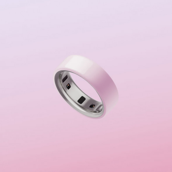 Умное кольцо Oura Ring 4 Ceramic (размер 8), Розовый/Petal в Москве