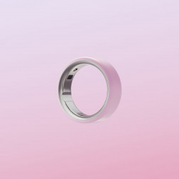 Умное кольцо Oura Ring 4 Ceramic (размер 8), Розовый/Petal