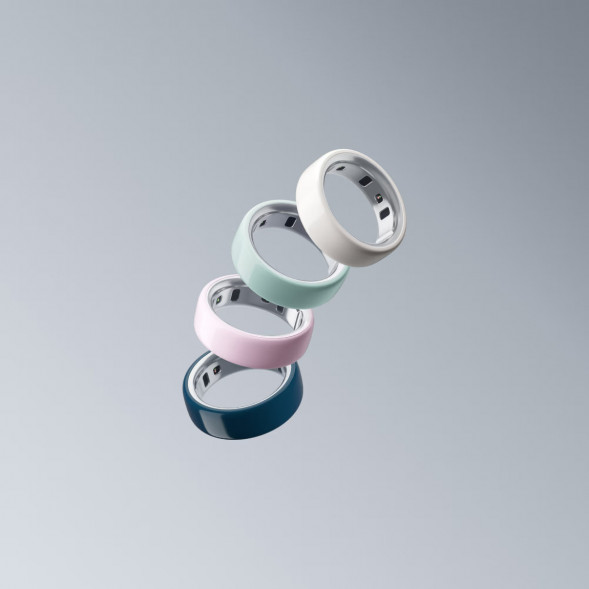 Умное кольцо Oura Ring 4 Ceramic (размер 8), Розовый/Petal в Москве