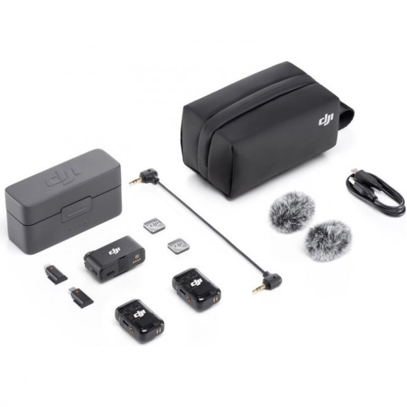 Микрофон DJI Mic 2 (2 TX + 1 RX + Charging Case) в Москве