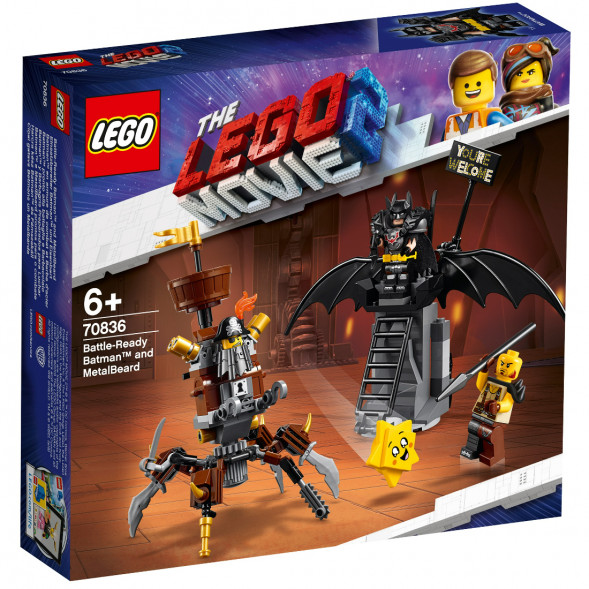 Конструктор LEGO Movie 70836 Боевой Бэтмен и Железная борода  в Москве