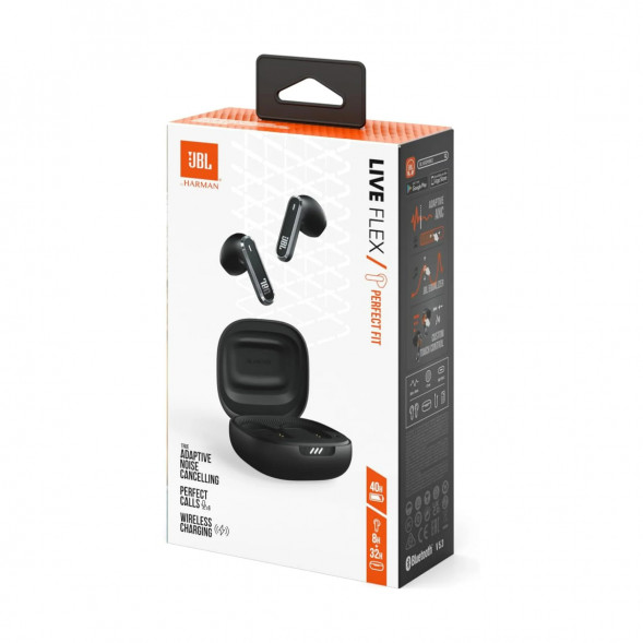 Беспроводные наушники JBL Live Flex, Black в Москве