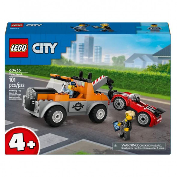 Конструктор LEGO City 60435 Ремонт эвакуаторов и спортивных автомобилей в Москве