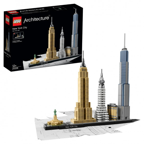 Конструктор LEGO Architecture 21028 Нью Йорк в Москве