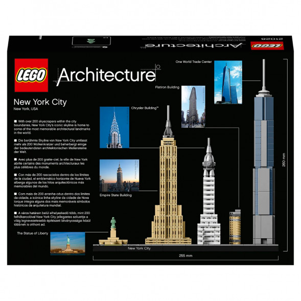Конструктор LEGO Architecture 21028 Нью Йорк в Москве