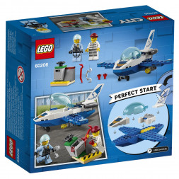 Конструктор LEGO City Police 60206 Воздушная полиция: патрульный самолет