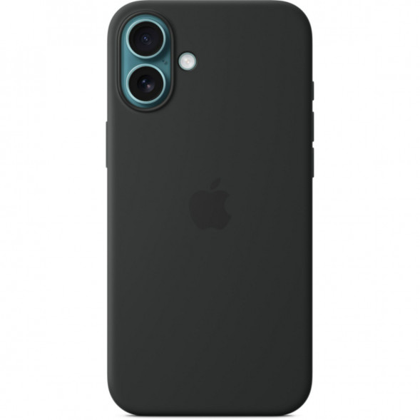 Чехол Apple для iPhone 16 Plus Silicone MagSafe, черный (MYY93ZM/A) в Москве