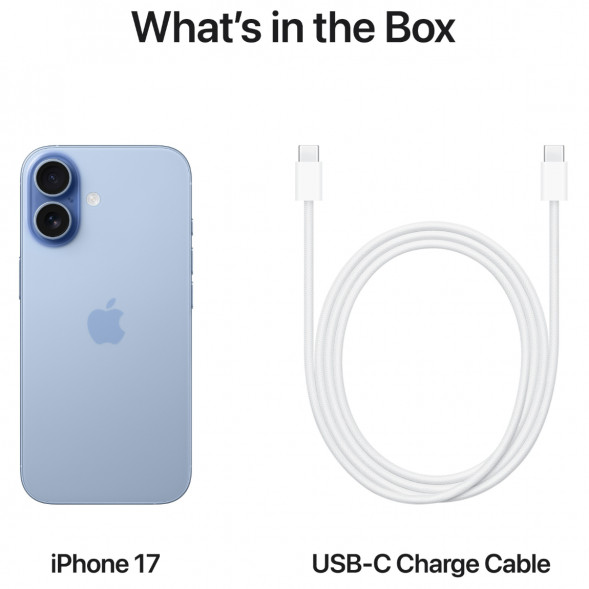 Смартфон Apple iPhone 17 512GB eSim, Mist Blue в Москве