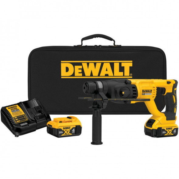 Аккумуляторный перфоратор DEWALT DCH133M2, с 2 АКБ 4 Ач и ЗУ, в сумке в Москве