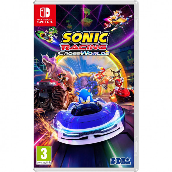 Игра Sonic Racing: CrossWorlds [Nintendo Switch, русские субтитры] в Москве