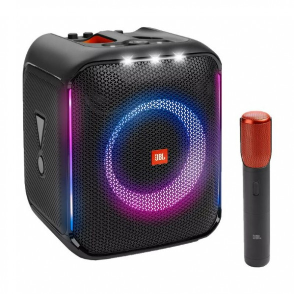 Портативная акустика JBL Partybox Encore + микрофон, черный в Москве