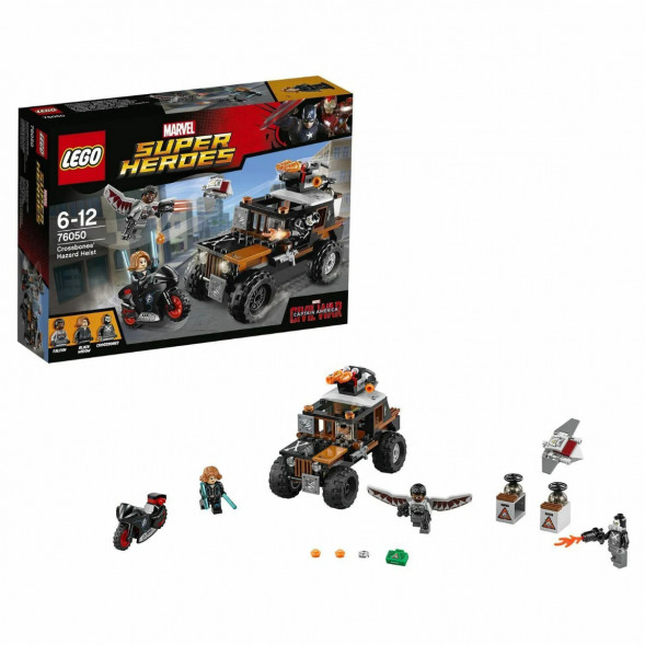 Конструктор LEGO Super Heroes 76050 Опасное ограбление в Москве