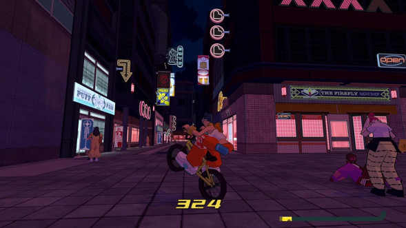 Игра Bomb Rush Cyberfunk [Nintendo Switch, русские субтитры] в Москве