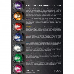 Фонарь для собак Orbiloc Dog Dual Signal Colours, зеленый