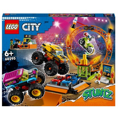 Конструктор LEGO City Stuntz 60295 Арена для шоу каскадёров в Москве