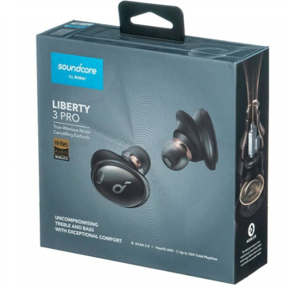Беспроводные наушники Anker Soundcore Liberty 3 Pro, черный в Москве