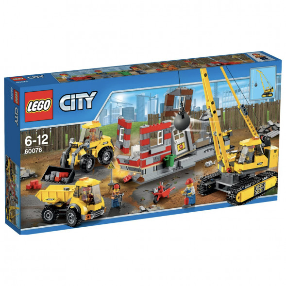 Конструктор LEGO City 60076 Снос здания в Москве