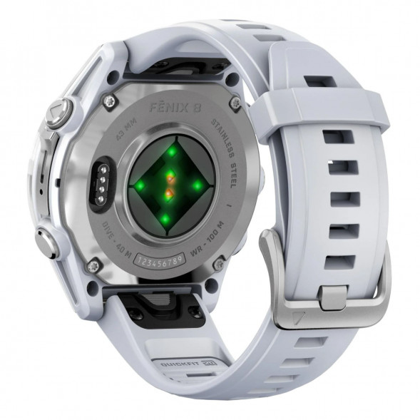 Умные часы Garmin Fenix 8, 43 mm, Whitestone 010-02903-00 в Москве