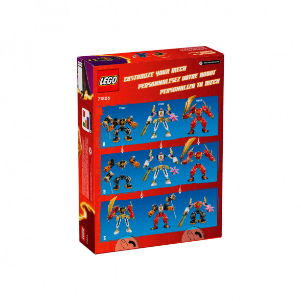 Конструктор LEGO Ninjago 71806 Элементальный земной робот Коула в Москве