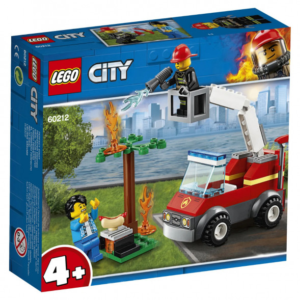 Конструктор LEGO City Fire 60212 Пожар на пикнике в Москве